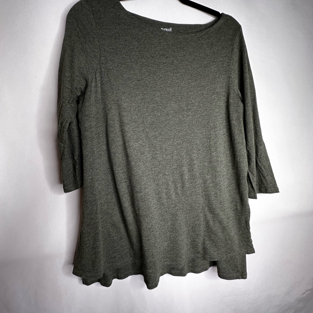 J. Jill Olive Green Relaxed Tunic